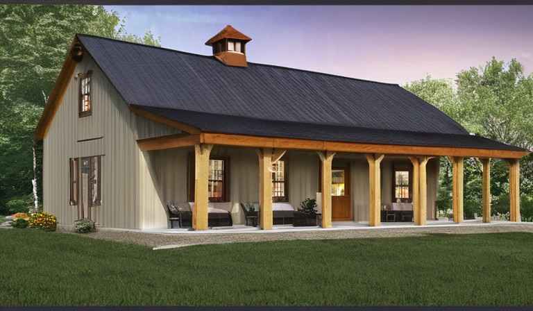 Unveiling the Simplicity and Versatility of Pole Barn Houses.